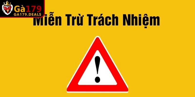 Miễn trừ trách nhiệm xác lập các điều kiện liên quan trực tiếp